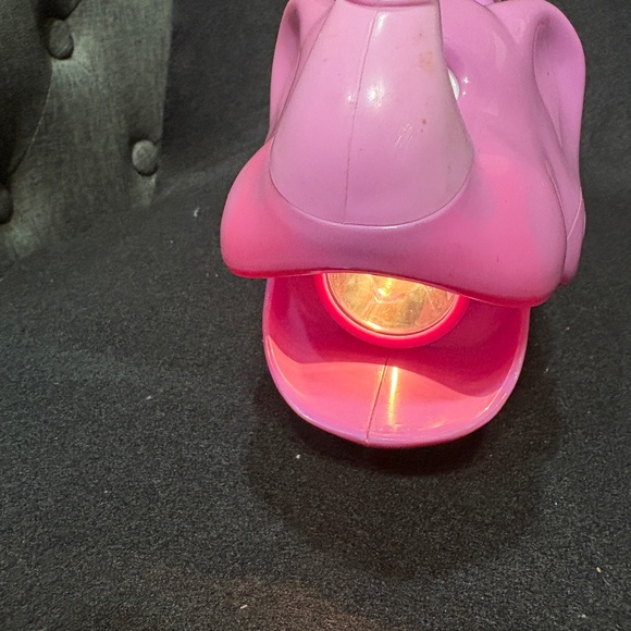 1990s Little Tikes Purple Elephant Glow & Speak Flashlight Animal Works - Picture 2 of 8